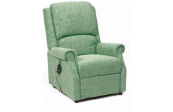 Chicago Riser Recliner Chair with Single Motor - Green.